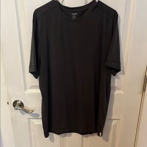 Navy Short Sleeve Active Tee Classic Crew Neck